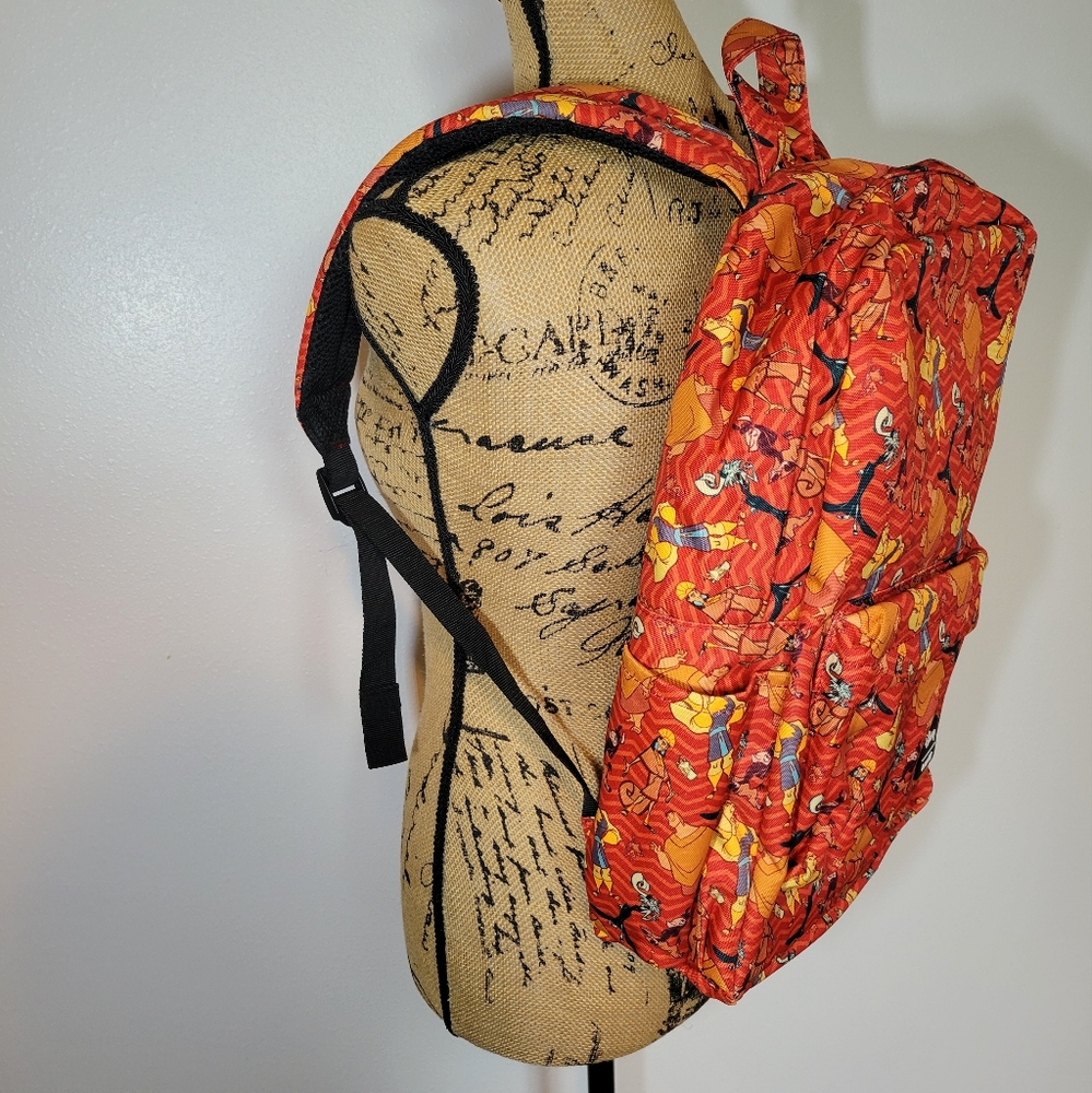 Emperors New Groove All-Over Print Nylon Full-Size Backpack - Picture 3 of 7